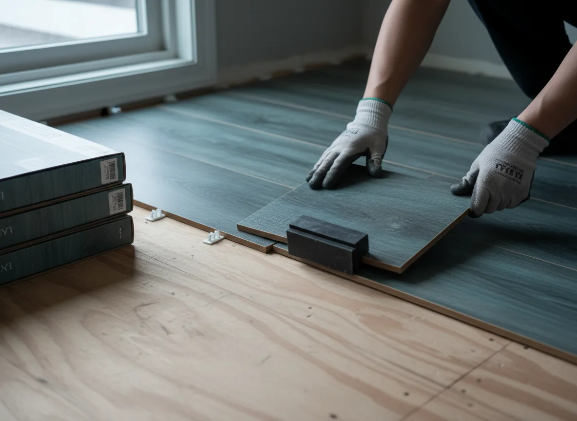 Luxury Vinyl Plank Installation company in Oakwood, OK